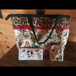 Sailor Jerry rockabilly purse,wallet & coin pouch